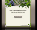 Thumbnail Wildlife minisite and WP template Thumbnail Wildlife minisite and WP template
