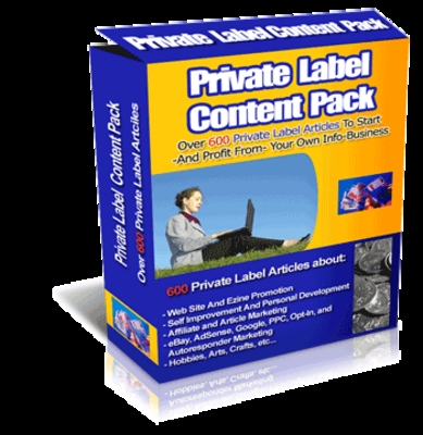 Product picture Private Label Content Pack